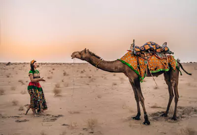 Sam Sand Dunes and Kuldhara Village Day Trip