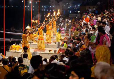 Varanasi Evening Walk with Ganga Aarti