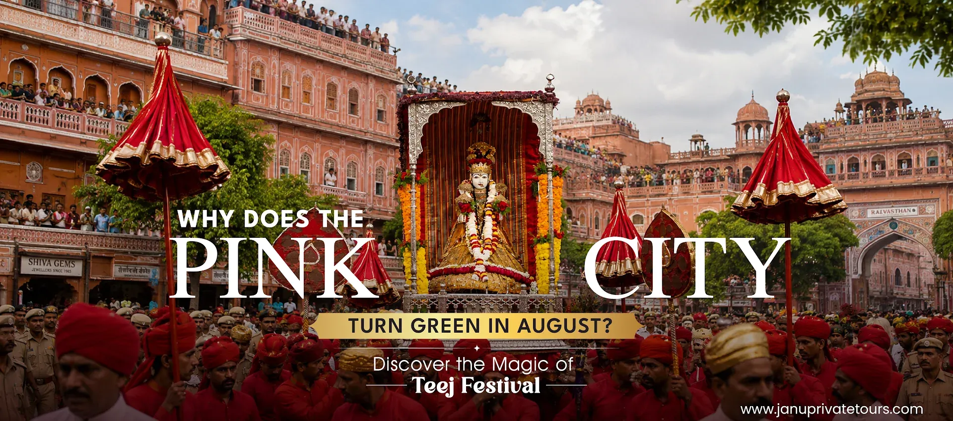 Why Does the Pink City Turn Green in August? Discover the Magic of Teej Festival