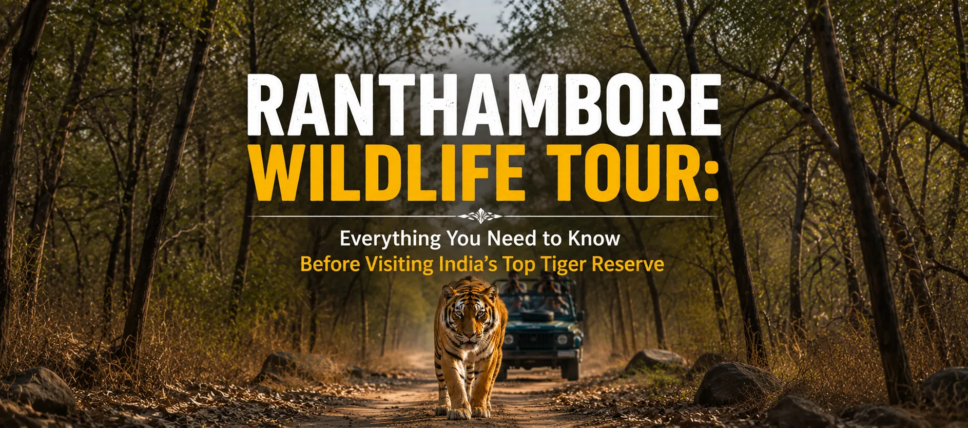 Ranthambore Wildlife Tour: Everything You Need to Know Before Visiting India's Top Tiger Reserve