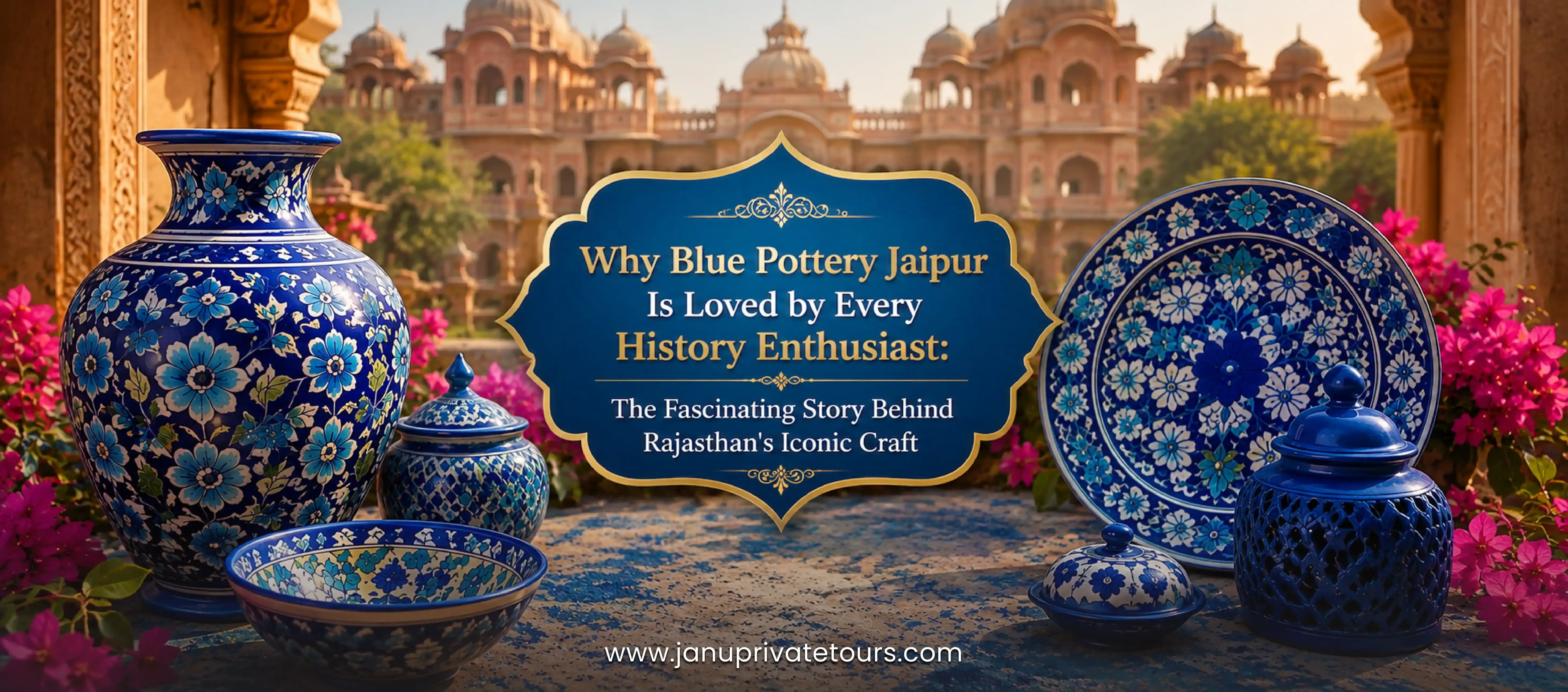 Why Blue Pottery Jaipur Is Loved by Every History Enthusiast: The Fascinating Story Behind Rajasthan's Iconic Craft