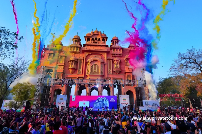 Holi Celebration in Jaipur