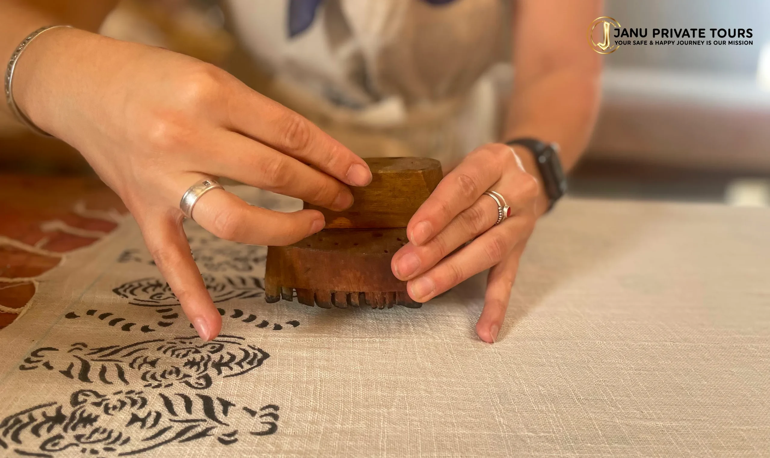 One-Day Hand Block Printing Workshop 1